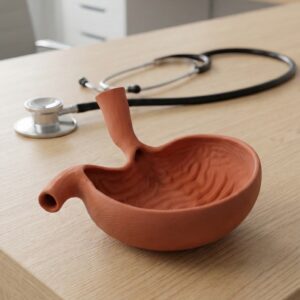 Stomach Bowl – Terracotta Edition