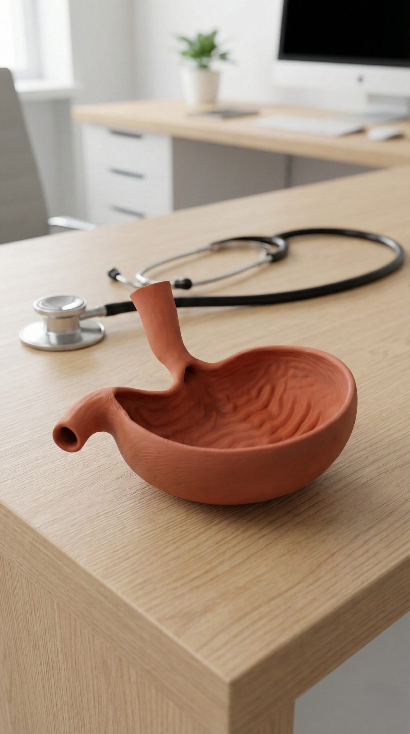 Stomach Bowl – Terracotta Edition